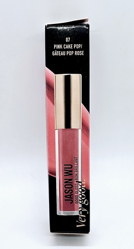 NUEVO EN CAJA JASON WU Brillo Labial Buen Brillo 07 Pink Cake Pop 0.13 fl oz/3.97 ml Tamaño Completo - Imagen 3 de 5