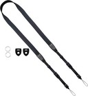 Camera Neck Strap Thin/Binoculars Strap Black, Soft around your neck