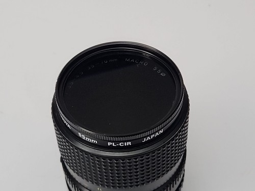 Ricoh C Macro 35-70mm f/3.5-4.5 Zoom Camera Lens - With Hoya CIR-POLARIZED 55mm - Picture 19 of 19
