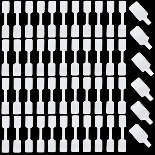 Blank Jewelry Price Label 500 Pieces Jewelry Price Tags Stickers Self Adhesiv... - Picture 2 of 3
