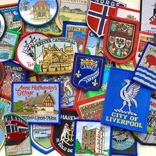 Souvenir Cloth Patches / Badges - Choose Patch Badge From List