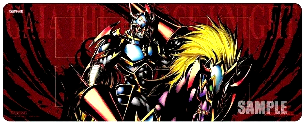 Yugioh Official Playmat Gaia The Fierce Knight Rush Game Point
