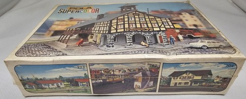Pola N Scale Small Town Hall w/Firehouse #227 in Original Shrinkwrap Unopened - Picture 2 of 8