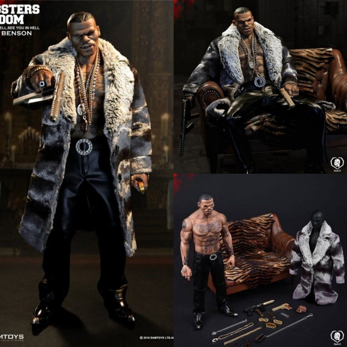 新品 ギャングスターズ キングダム ハートⅡベンソン DAMTOYS 【公式通販】