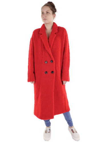Veste en laine femme rich&royal rouge couleur unie - Photo 1/4