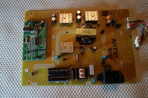 PSU NETZTEIL PLATINE 715G705-P02-000-001R FÜR 24" ASUS VS247H MONITOR