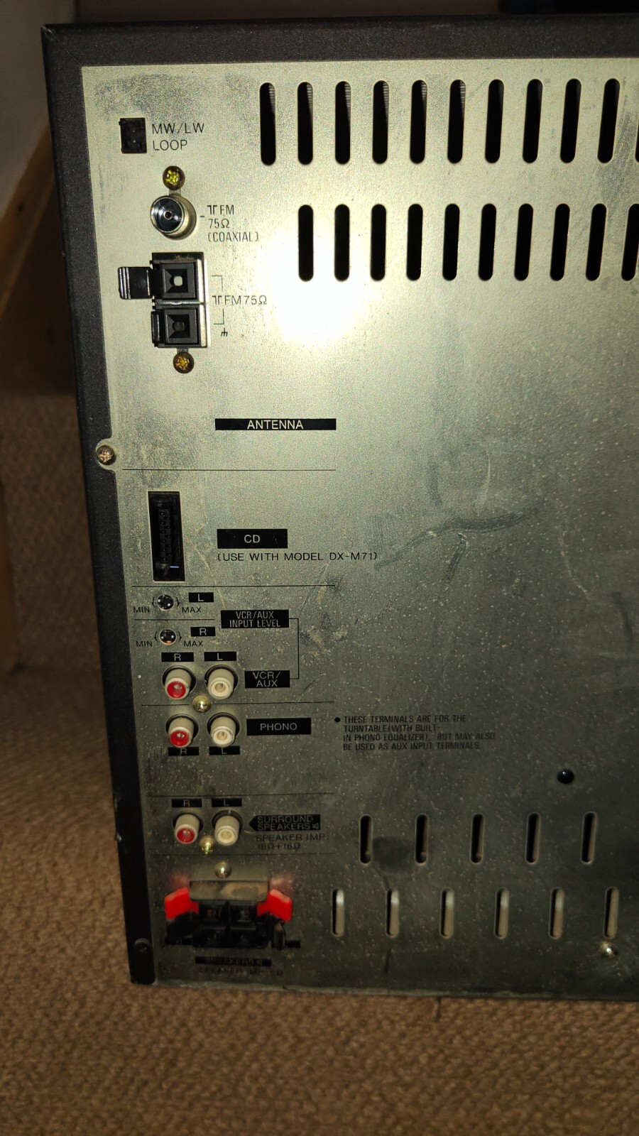 Retro AIWA Stereo Cassette HiFi System CX71K DOES NOT POWER ON! SPARES REPAIRS eBay