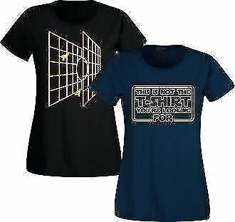 Millennium Sight And Not The Women's T-Shirt You're Looking For Double Pack - Afbeelding 1 van 1