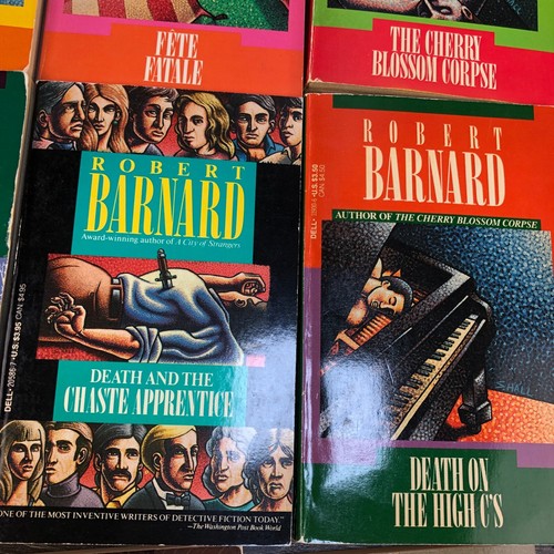 Big Lot 13 Robert Barnard Murder Myster Paperbook Vintage Books - Imagen 6 de 14