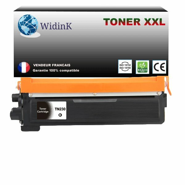 Toner TN-230 Noir compatible MFC-9120CN idéal pour le télétravail efficace