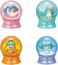 Re-Ment Hatsune Miku Series Scenery Dome figure 4 set BOX Anime 2024