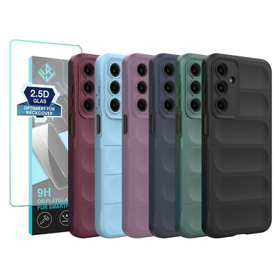 Handyhülle für Samsung Galaxy A16 / A16 5G Case Cover Schutzhülle 9H Displayglas