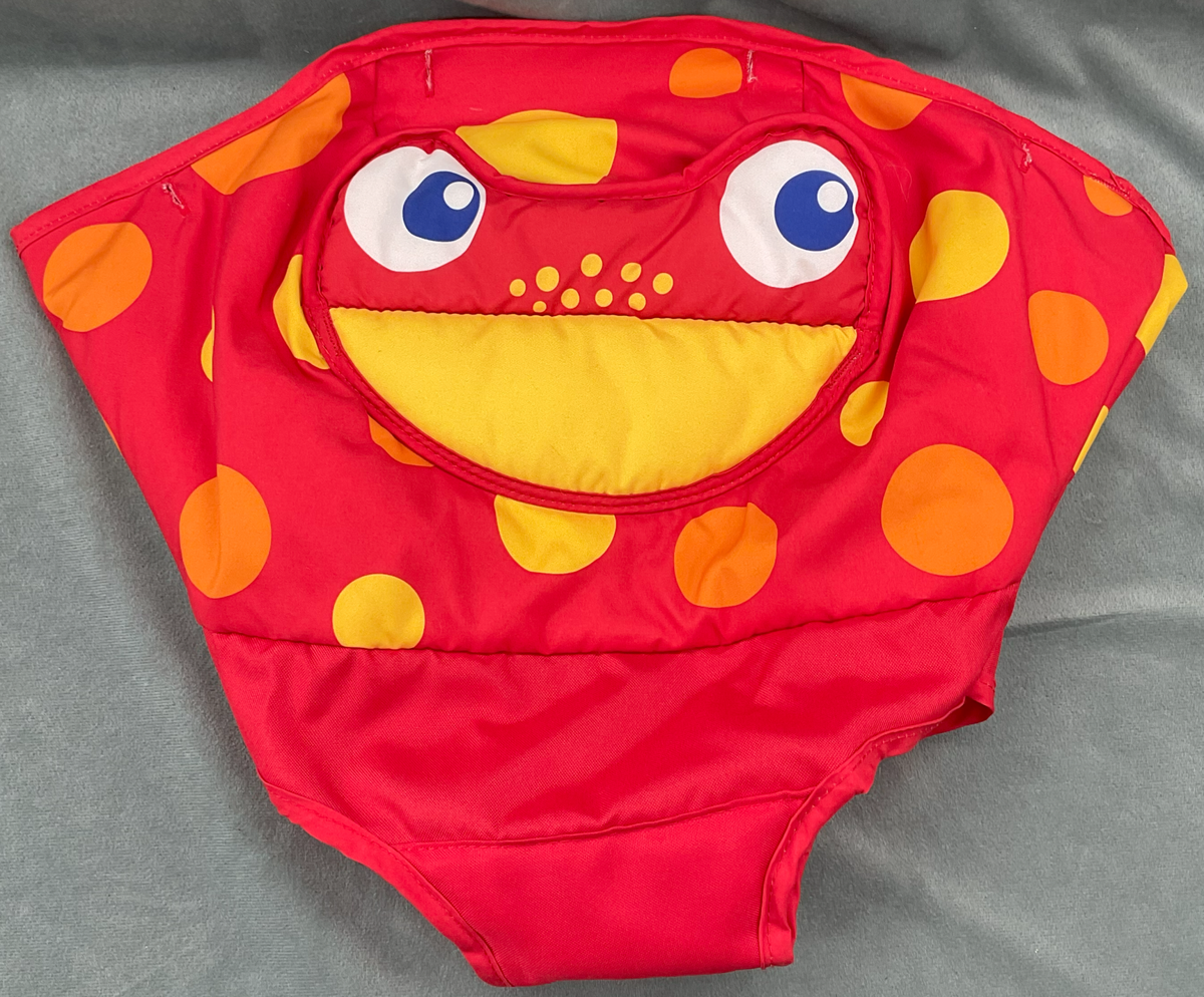 Fisher Price Rainforest Jumperoo REPLACEMENT Red Frog Seat Pad/Cover PART  ONLY