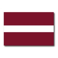 Latvia Latvian Flag Car Magnet Decal - 4 x 6 Heavy Duty for Car Truck SUV