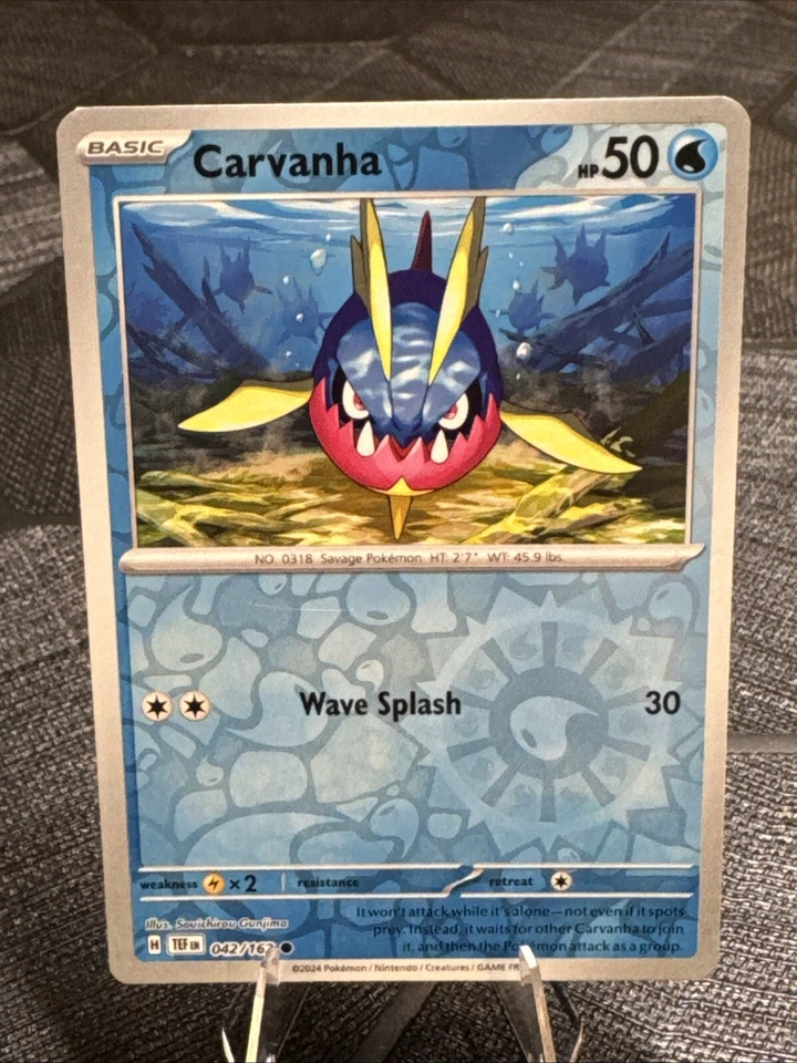 Carvanha 042/162 Sv05: Temporal Forces Reverse Holo - Image 2 of 3