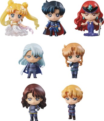 Figurine Sailor Moon Petit Chara - Dark Kingdom, MegaHouse, PVC