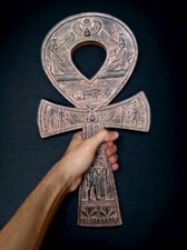 Wonderful and Huge Ancient Egyptian Handmade Ankh key of life