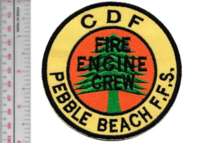 Hot Shot Wildland Fire Crew Ca Pebble Beach Forest Fire Station NO TARIFF