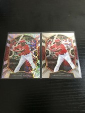 2021 Panini Select ARISTIDES AQUINO SP Scope Prizm Card Cincinnati Reds + Base!!