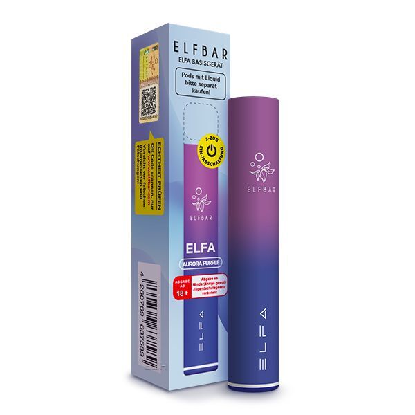 ELFA Elfbar 600 E-Zigarette Akku + Prefilled Pods 20mg Nikotin E-Shisha -  NEU | eBay.de