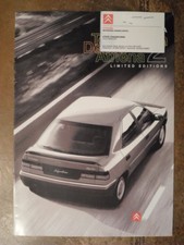 CITROEN XANTIA Temptation Desire Athena 2 orig 1997 1998 UK Mkt Sales Brochure 