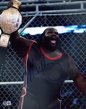 Mark Henry Signed 11x14 Photo BAS COA WWE AEW US Olympic Team Picture Autograph