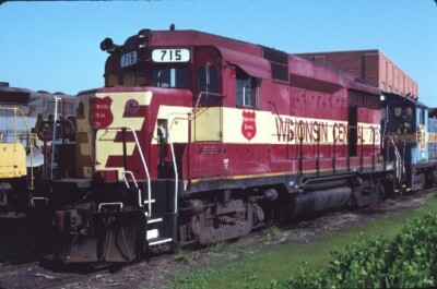 WC 715 GP-30 N FOND DU LAC WI (WISCONSIN CENTRAL) ORIGINAL DIA 23.06.93 T16-6