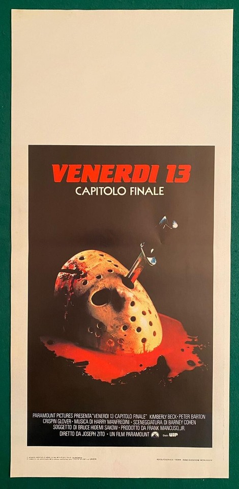 Locandina di Venerdì 13 - Capitolo finale (1984)