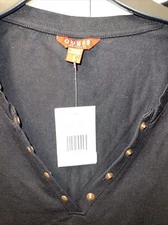 Guess Cerise Top Black Size Small NWT