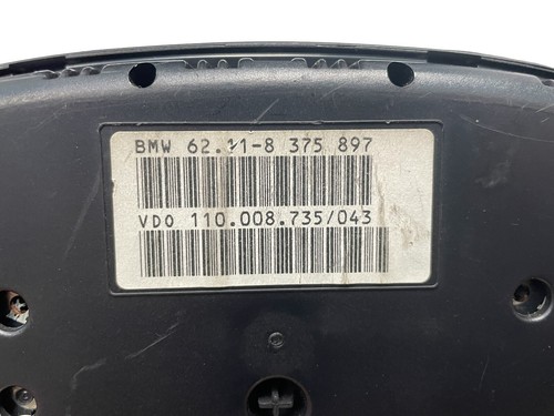 BMW OEM E39 525 528 530 FRONT CLUSTER SPEEDOMETER INSTRUMENT GAUGE 97-03 - Picture 7 of 9