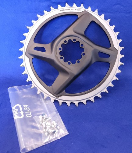 SRAM X-Sync 40 Tooth 4-Bolt 1x12-Speed Chainring 107mm BCD - Polar Gray - Picture 2 of 6