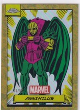 Topps Marvel Chrome 2024 No. 20 Annihilus Gold Refractor 41/50