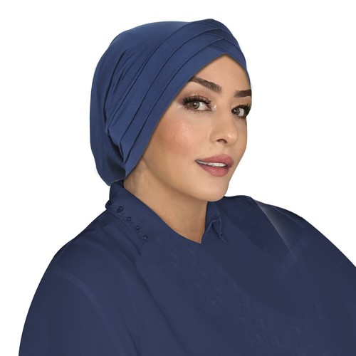 Gorras interiores con bufanda para mujeres musulmanas Gorro islámico Cáncer Quimioterapia - Imagen 26 de 32