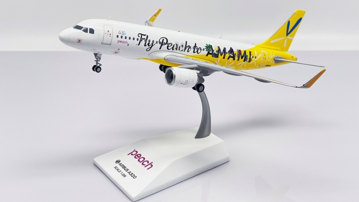 JCWINGS JCEW4320014 1/400 PEACH AVIATION A320 FLY PEACH TO