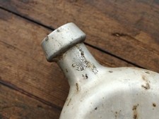 Original WWI German-Russian Battl. Relic Aluminium Flask/Canteen-Dated 1913