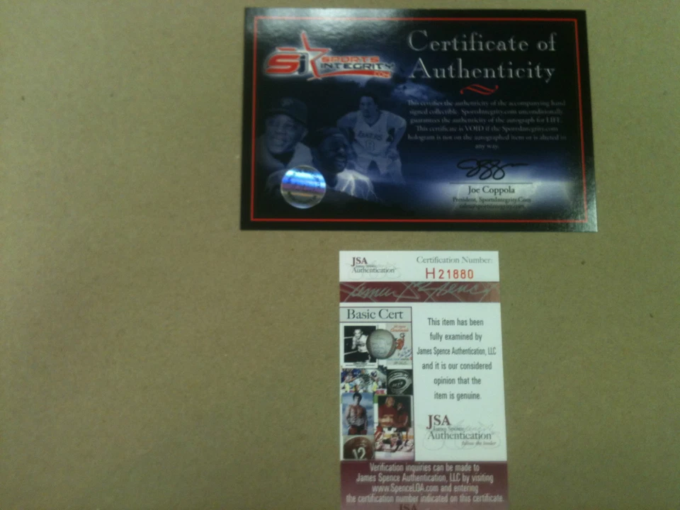 Framed Signed L.A. Dodgers Eddie Murray 8x10 Photo collage JSA COA - Image 3 of 3