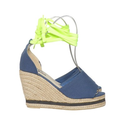 Springfield, Keilschuhe, Größe: 38, Blau, Damen, 10 #Flx