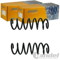 2X Spidan Fahrwerksfedern Satz Hinten Passend FÜR BMW 6 Links+Rechts | 87745