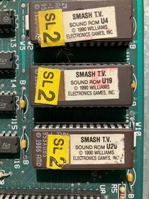 Smash Tv Williams, Jamma Arcade PCB, SOUND PCB ONLY, TESTED WORKING!!!!