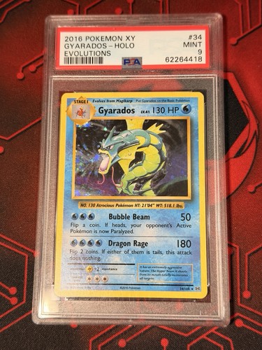 Gyarados graded PSA 9 for sale on eBay