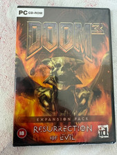 Doom 3: Resurrection of Evil Expansion for Windows PC CD/DVD - New And Sealed