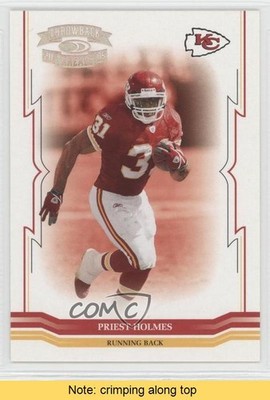 2005 Donruss Throwback Threads Bronze Holofoil /250 Priest Holmes #72 READ 0a1