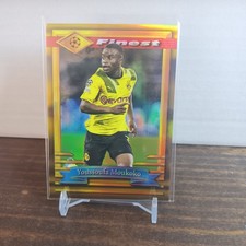 2022-23 Topps Finest Flashbacks #52 Youssoufa Moukoko Gold /50