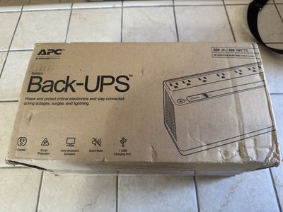 * NEW * APC Battery Back-UPS 600VA 330W BE600M1  (5 backup/2 surge / USB port)