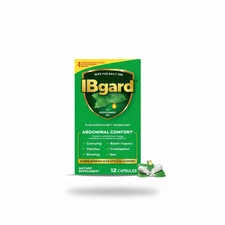 IBgard Ultra Purified Peppermint Oil 90mg 12 Capsules Irritable Bowel Syndrome