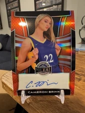 2025 Leaf Metal Women of Sport Cameron Brink WNBA Auto #/7 LA Sparks