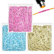 1500 PCS Heat Shrink Butt Connectors, 16-14 AWG 22-16 AWG 12-10 AWG Waterproof E