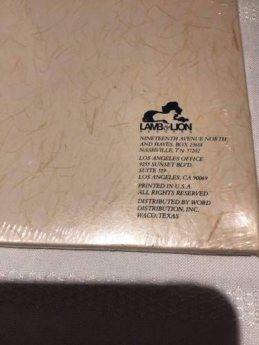 Debby Boone - With My Song - Sealed Vintage Vinyl LP Record Album, LL-1046, Mint - Picture 3 of 3