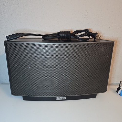 Altavoz Wi-Fi Sonos Play:5 (Gen 1) Negro con Cable FUNCIONA