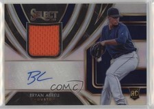 2020 Panini Select Rookie Jersey Holo Prizm 23/99 Bryan Abreu #RJA-BA Auto 5w7